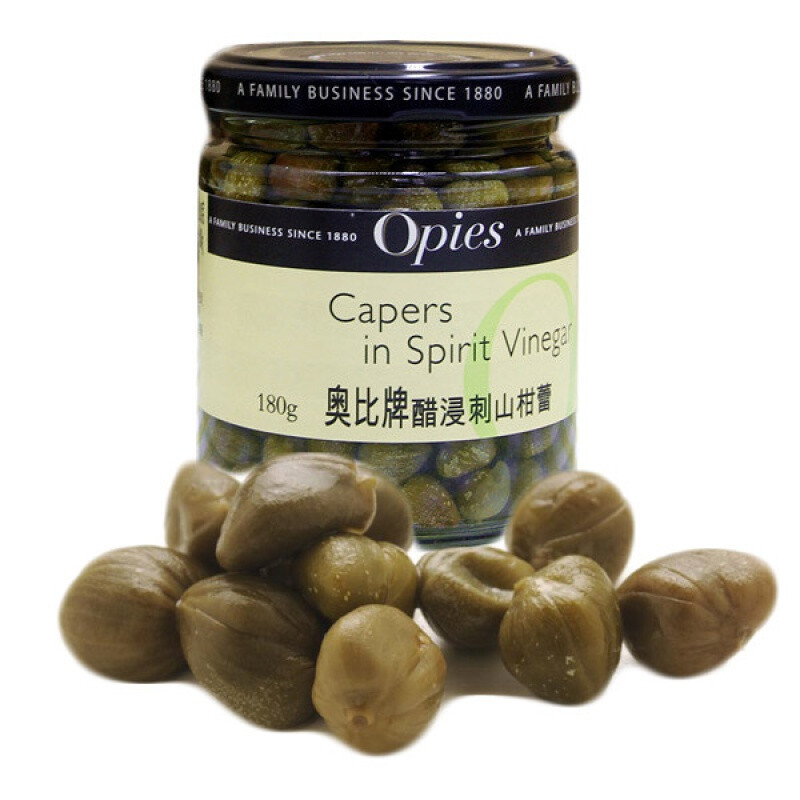 宜享健康capers 英国进口奥比醋浸刺山柑蕾水瓜柳水瓜榴水瓜钮酸豆