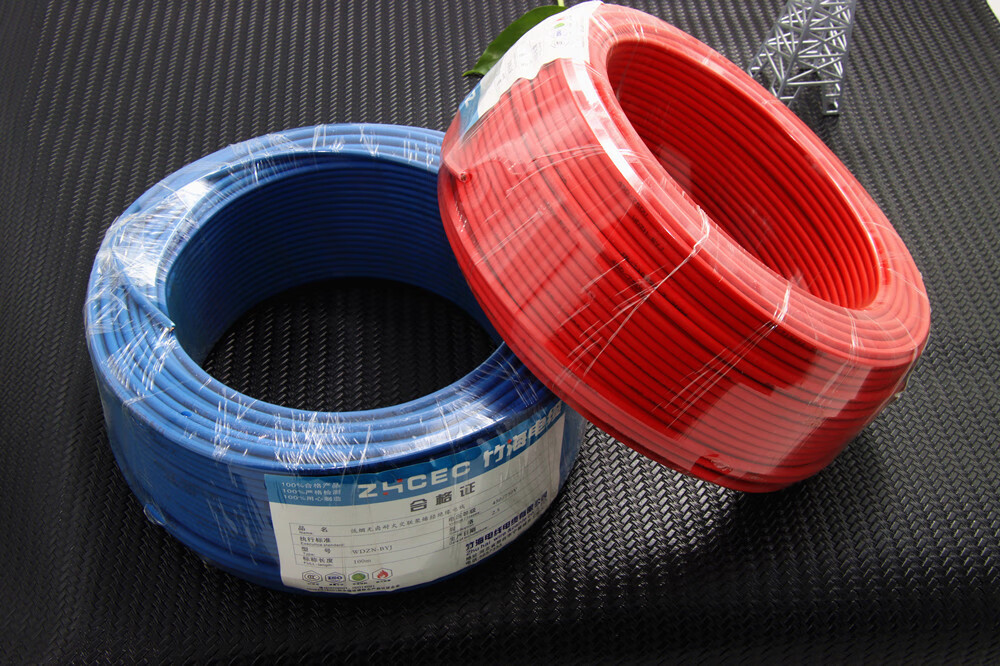 千惠侬竹海电缆铜芯wdzn-byj低烟无卤耐火交联聚乙烯绝缘电线单芯线