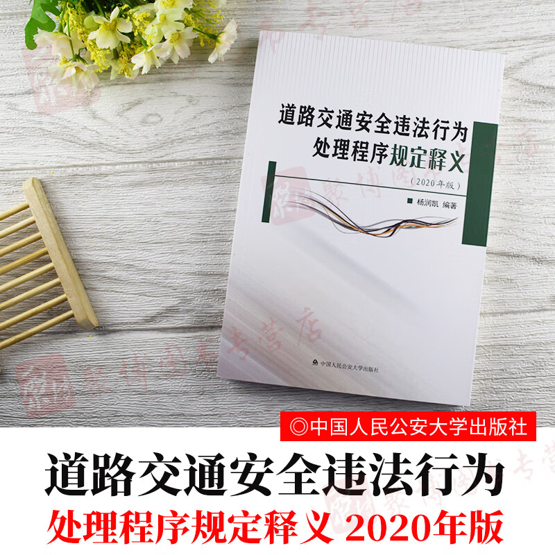 2020新书 道路交通安全违法行为处理程序规定释义2020年版 杨润凯 中国人民公安大学出版社