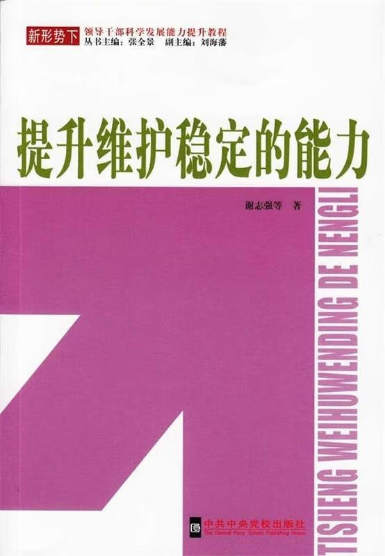 提升维护稳定的能力 谢志强 等 著【正版】