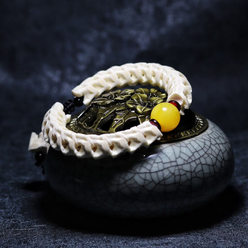 兴颖蛇骨手串设计蛇骨手链文玩手串男个性流行饰品民族风男女情侣