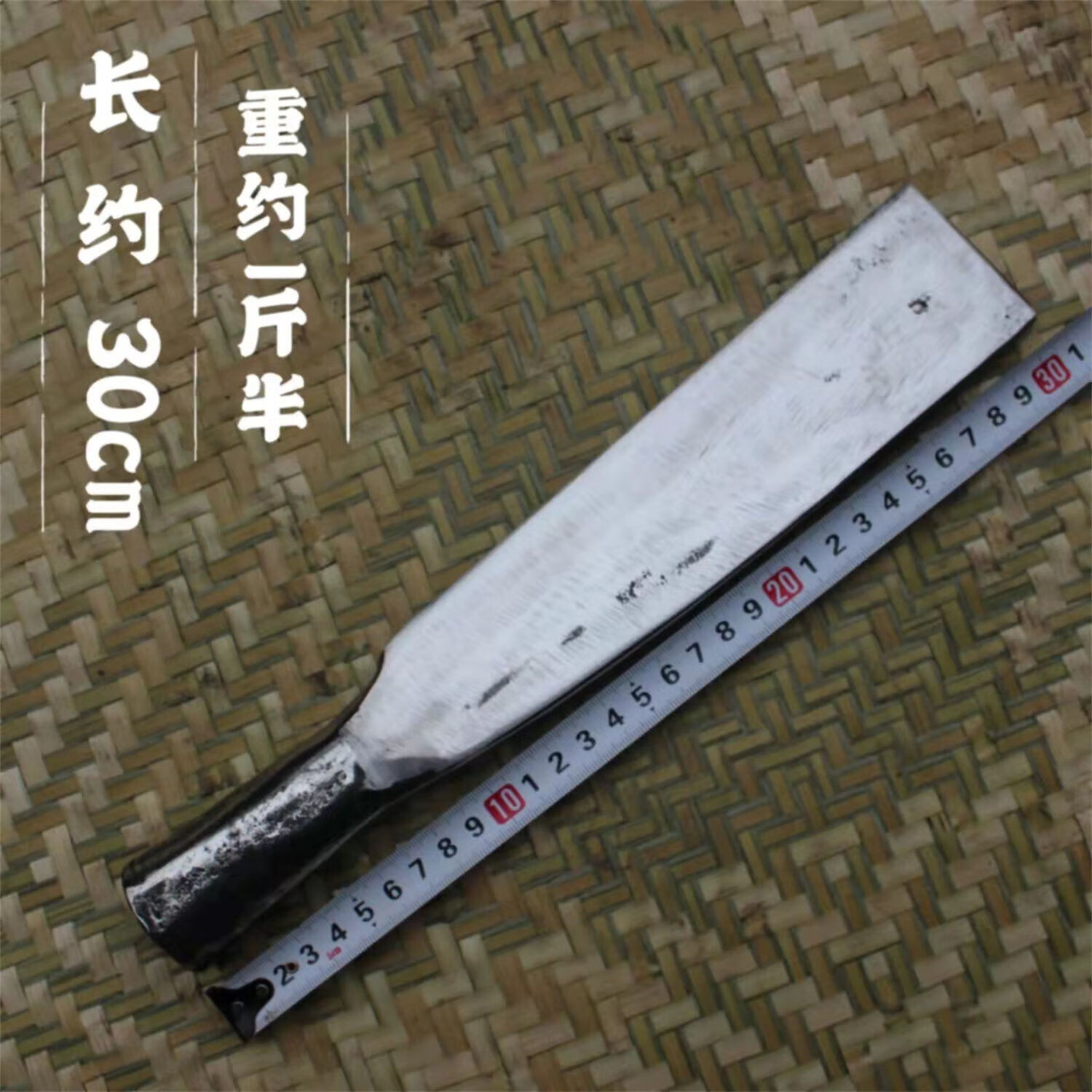 山头林村新款篾匠篾刀竹刀多功能湘西铁匠古法锻造传承记忆冷水淬火破