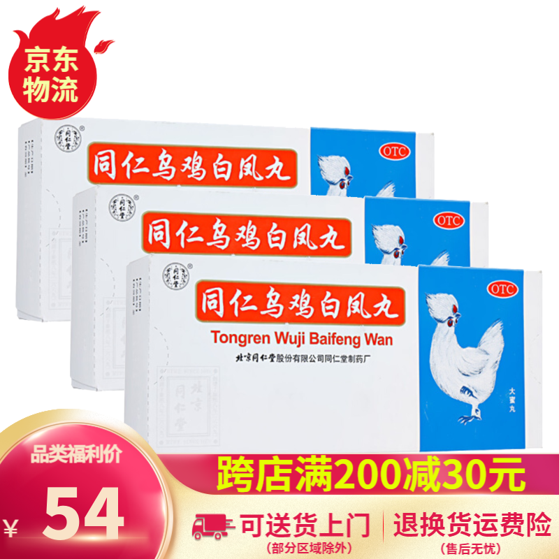 同仁堂品牌妇科用药乌鸡白凤丸与大蜜丸价格走势、评测与口碑