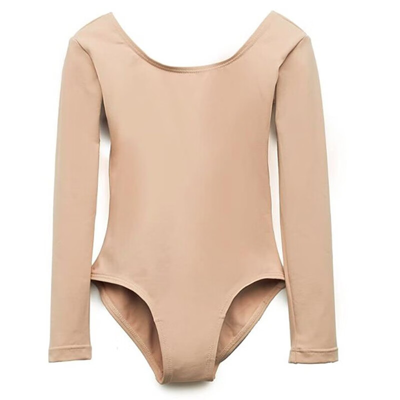 liuhuo成人花样滑冰打底衣肉色打底上衣儿童女保暖花样滑冰服滑冰打底