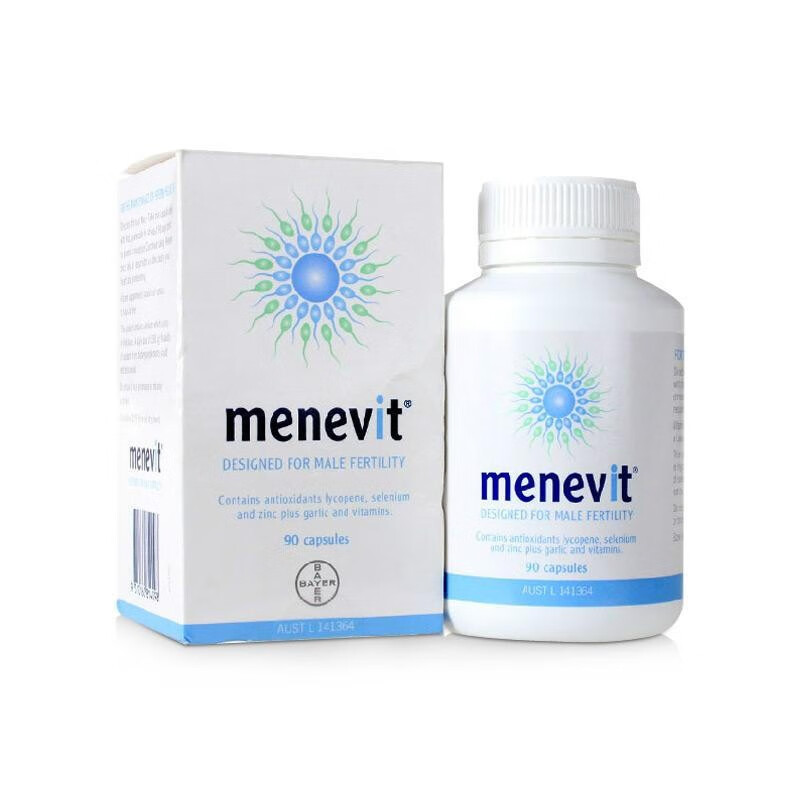爱乐维（Menevit） 备孕复合维生素胶囊  男士叶酸片补锌硒番茄红素90粒