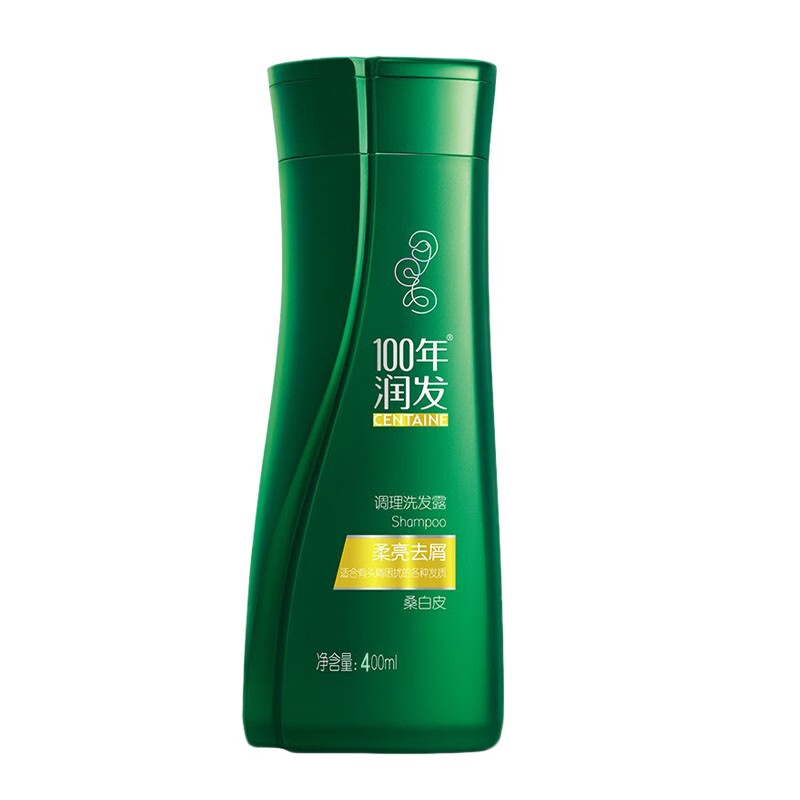 e百年润发100年润发女男 柔亮去屑调理洗发露400ml