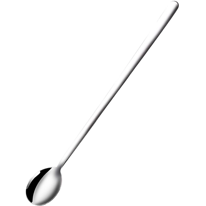 HOUYA 咖啡勺 304不锈钢长柄勺 甜品搅拌勺加长创意冰勺甜品蜂蜜勺