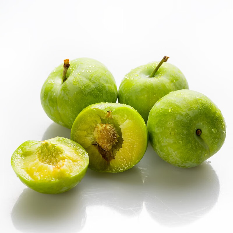 俏背篓贵州高山青脆李新鲜水果孕妇空心脱骨李子 青脆李大果净果4.5斤