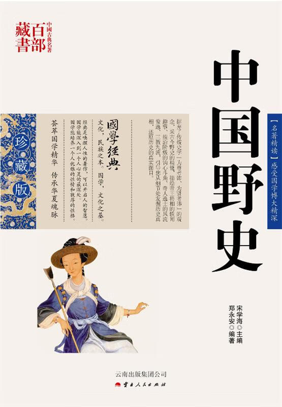 中国野史 郑永安编著 云南人民出版社