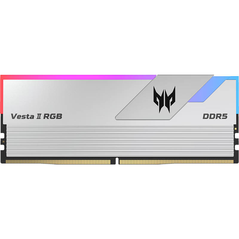 PREDATOR 宏碁掠夺者 炫光星舰系列 Vesta II DDR5 6800MHz 台式机内存 32GB（16GB*2）灯条
