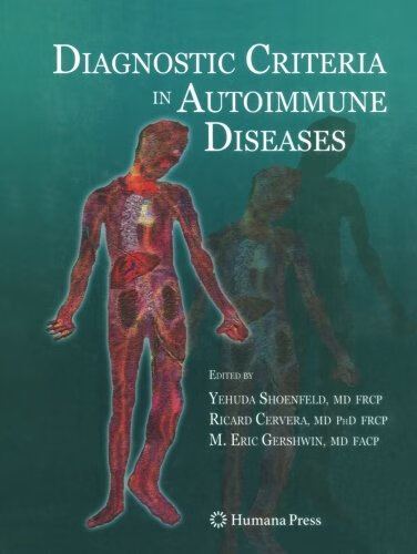 预订 diagnostic criteria in autoimmune diseases