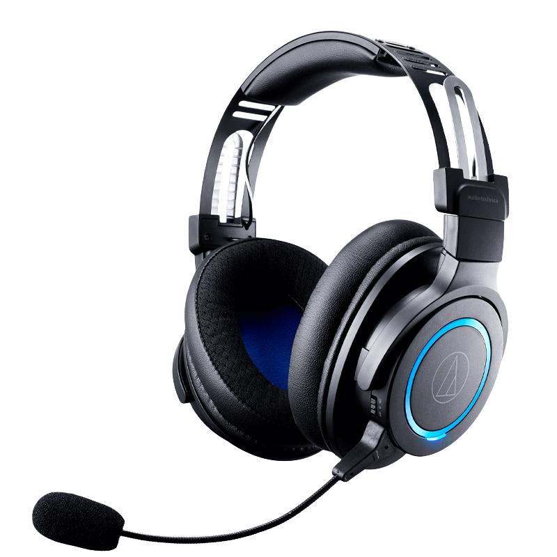 鐵三角（Audio-technica）ATH-G1WL頭戴式耳機(jī) 專業(yè)游戲無(wú)線耳麥 多功能音樂(lè)耳機(jī) 黑色