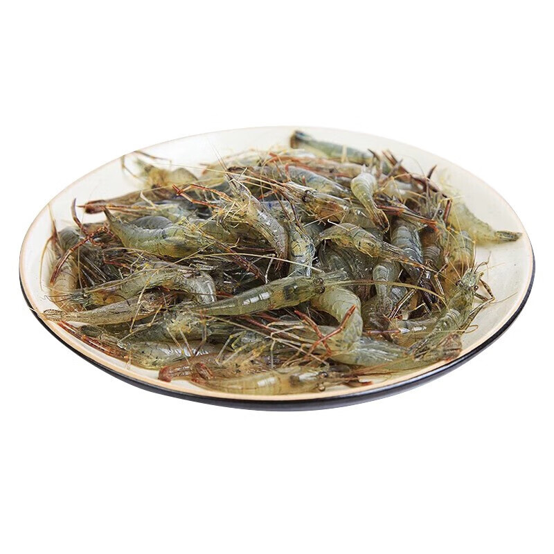 隆港汇  500g小河虾急冻发货 淡水新鲜小青虾黑壳虾草虾