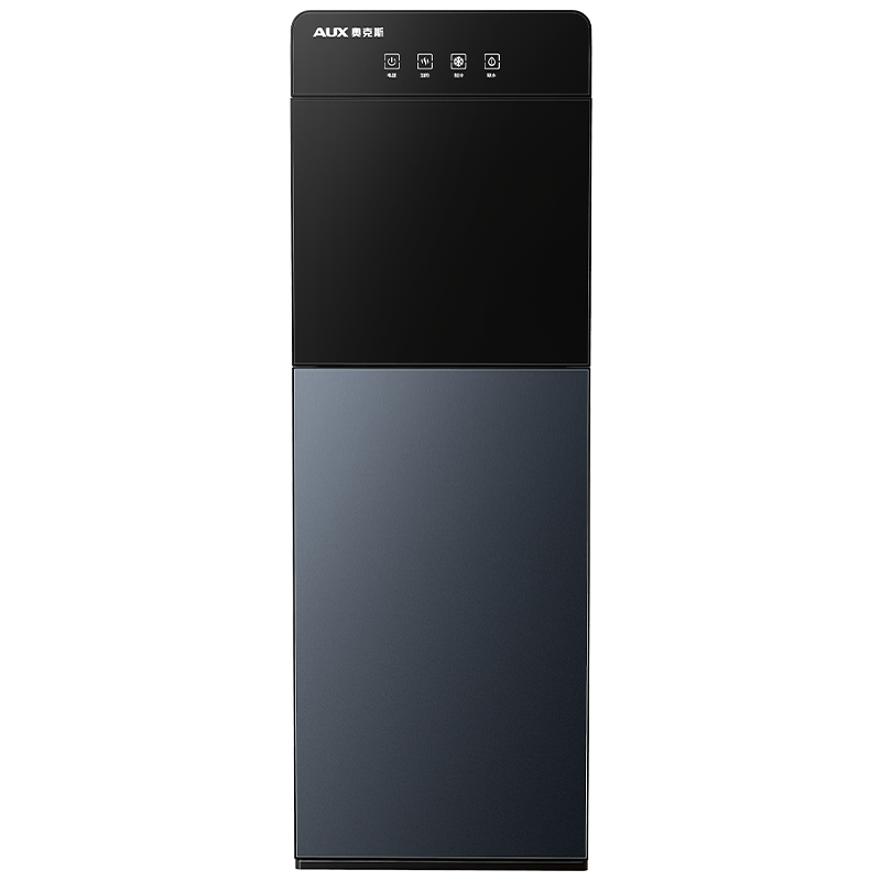 奥克斯（AUX）下置式家用立式饮水机办公双开门柜式快速加热饮水器  高端旗舰【下置水桶缺水提醒】 温热型