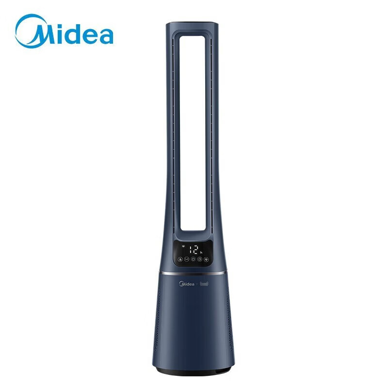 美的(midea)家用无叶风扇塔扇落地扇智能wifi遥控温控电扇风扇客厅