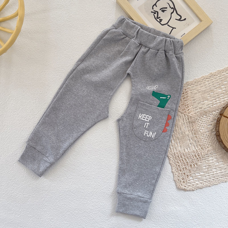 橙蜂开裆裤男宝男宝宝开裆裤春秋裤外穿婴儿开裆裤薄款儿童开叉长裤