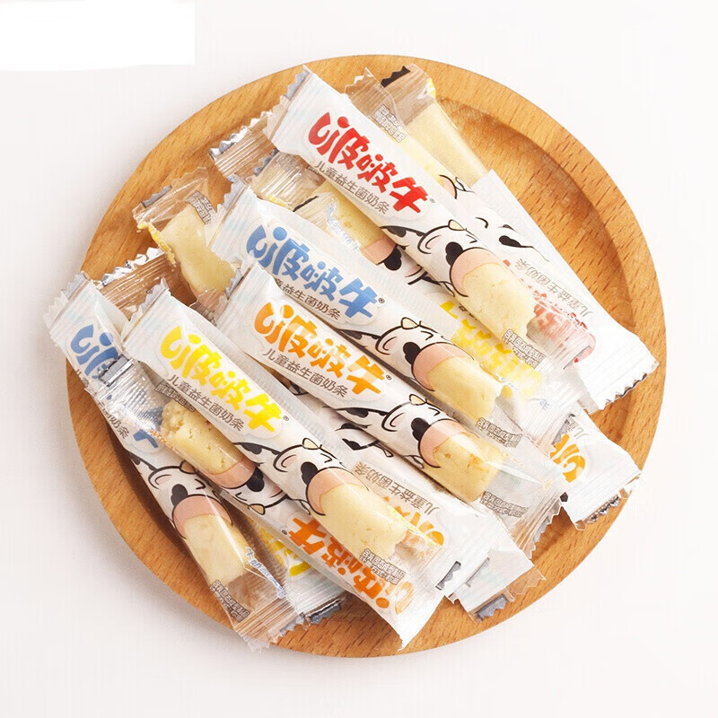 【优品】奶酪棒益生菌奶条400g儿童奶酪棒一岁宝宝零食 【橙皮 燕麦