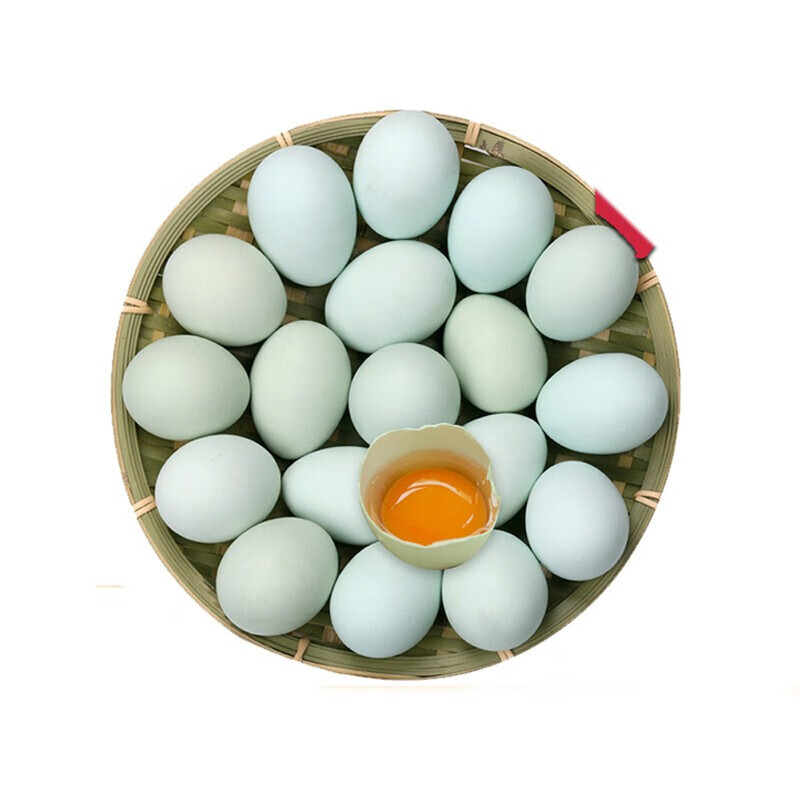 生鲜 新鲜农家绿皮乌鸡蛋绿壳鸡蛋乌鸡蛋30枚孕妇宝宝辅食绿壳鸡蛋