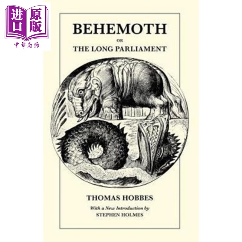 贝希摩斯 英国内战缘由史 霍布斯 英文原版 behemoth or the long