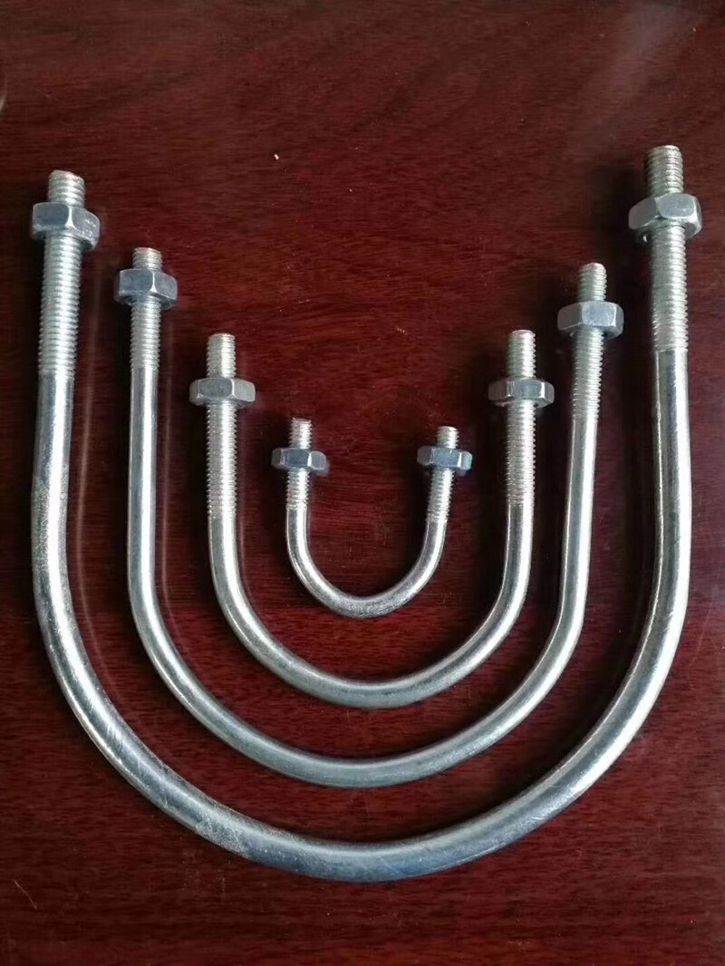 华永驰国标镀锌u型卡/u型抱箍/u型螺栓/u型管卡/u型卡箍/钢管u型码u型