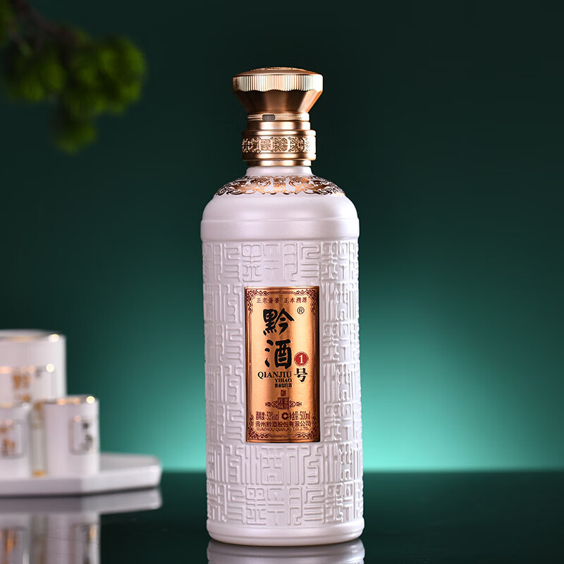 黔酒贵州酱香白酒 贵州黔酒一号·老窖珍藏 53%vol 500ml 1瓶
