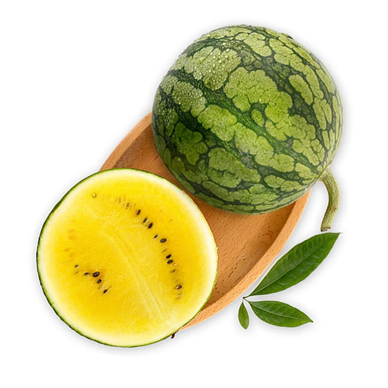 哆莫香特小凤西瓜 黄心西瓜薄皮脆甜多汁当季新鲜现摘孕妇水果 优选黄