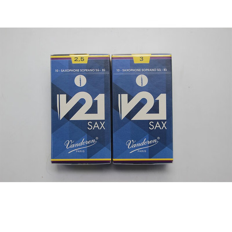 弯德林(vandoren)法国弯德林哨片降b高音萨克斯哨片v21蓝盒高音萨克斯