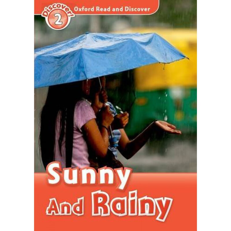 进口英文原版 oxford read and discover 2: sunny and rainy