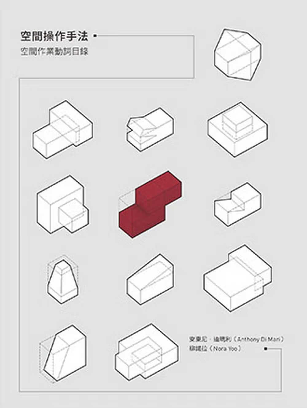 预售 安东尼.迪玛利 空间操作手法：空间作业动词目录 龙溪