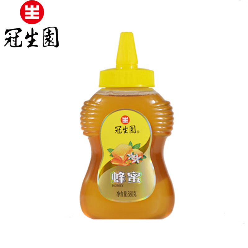 冠生园 蜂蜜 土蜂蜜/椴树蜜/洋槐蜜/紫云英蜜多瓶组合装 百花蜂蜜580g*2瓶