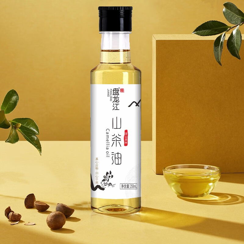 5l江西特产一级油茶籽油木子植物食用油 258ml