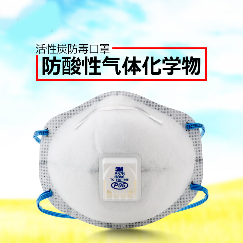 5实验室化工酸性异味气体 一盒10只(环保装)