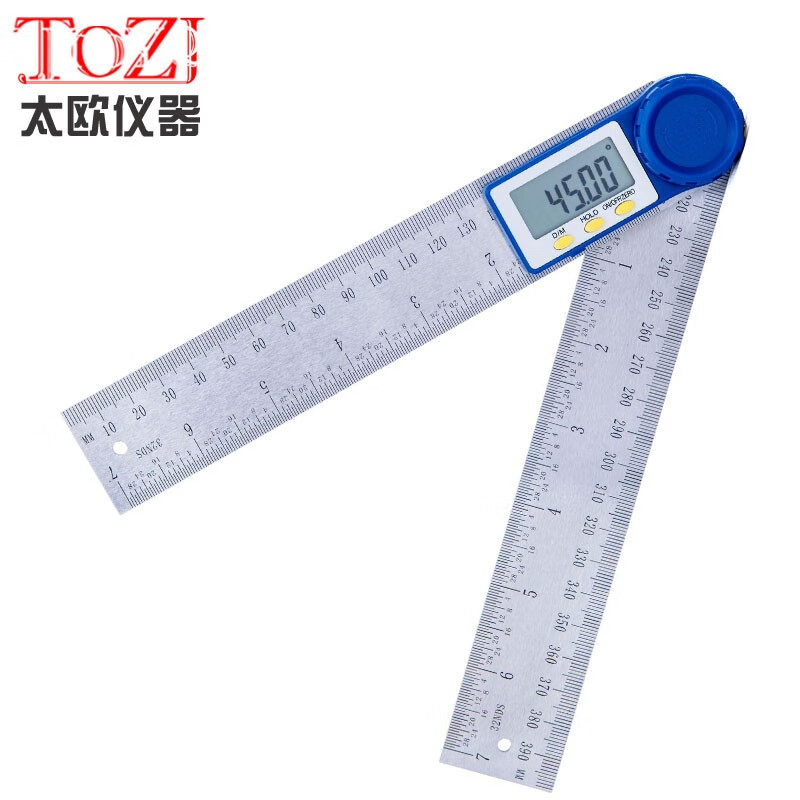 太欧(taiou)电子数显角尺量角器角度仪角度尺多功能木工工具测量仪