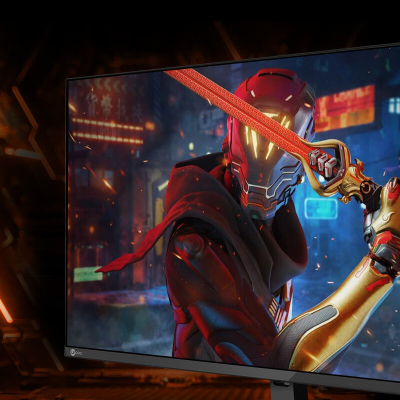 联想来酷Lecoo 27英寸 100HZ高刷 全高清 FreeSync技术 超薄窄边框 HDMI 广视角 电竞小金刚显示器M2713E