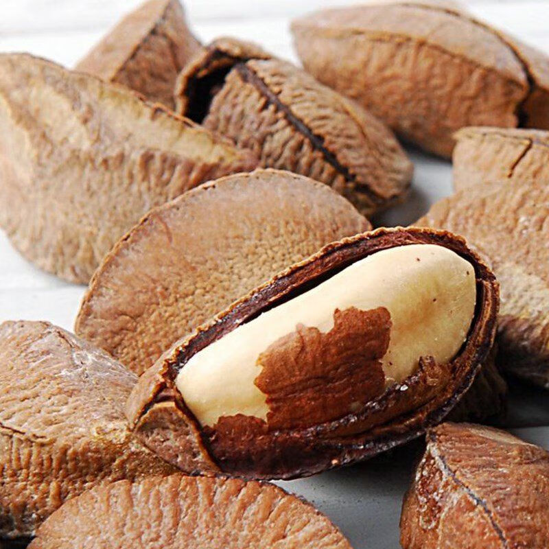 彦瑛含硒新货坚果巴西鲍鱼果新疆沙漠果盐焗散装净重零食200gd 500g