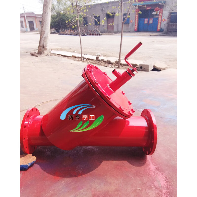 鑫畓y型手摇刷式过滤器 手动清洗刮刀式过滤器管道除污 不锈钢/碳钢