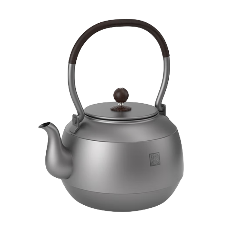 TILIVING(鈦立維)純鈦煮茶壺提梁壺茶具電陶爐圍爐煮茶家用燒水泡茶壺 太安壺  單壺 1500ml