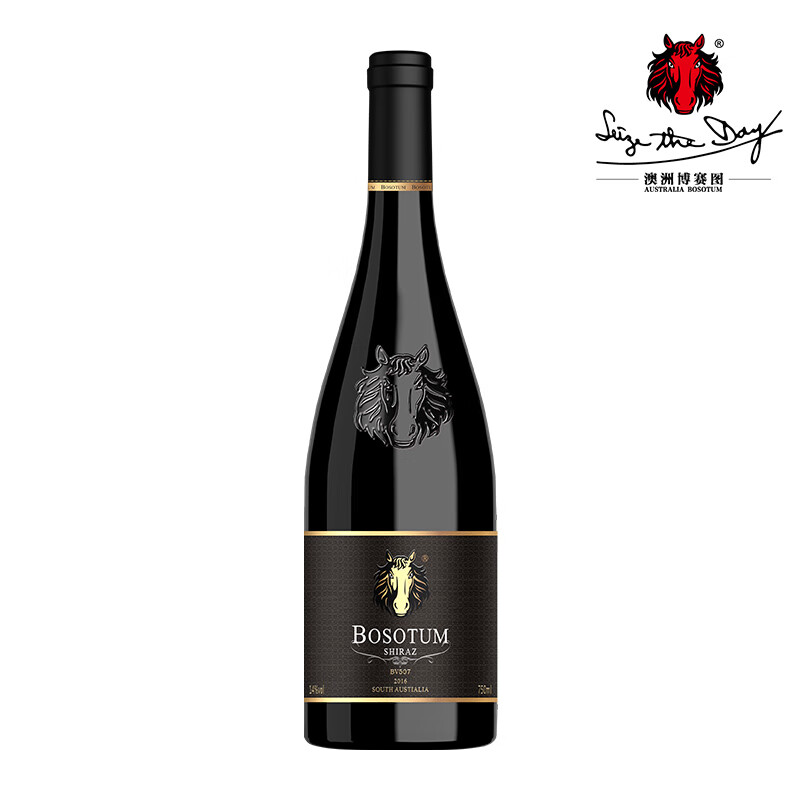 博赛图(bosotum)澳大利亚 五号园老藤西拉干红葡萄酒bv507 进口红酒