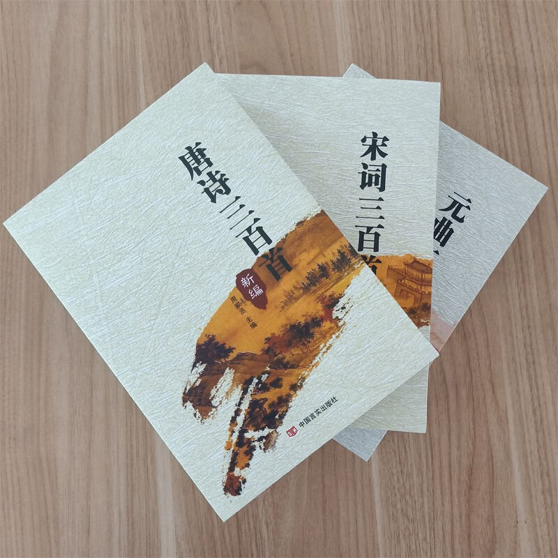 新编唐诗宋词三百首元曲三百首全集 带注释译文解析 中国古诗词鉴赏辞典大全 唐诗宋词元曲三本套装