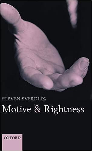 预订 动机和正确性 Motive and Rightness