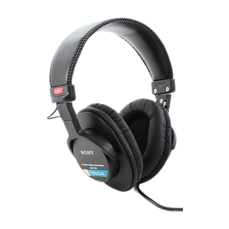 索尼（SONY） 索尼 MDR7506 hifi聽歌專業(yè)錄音監(jiān)聽頭戴式耳機游戲耳機 MDR 7506