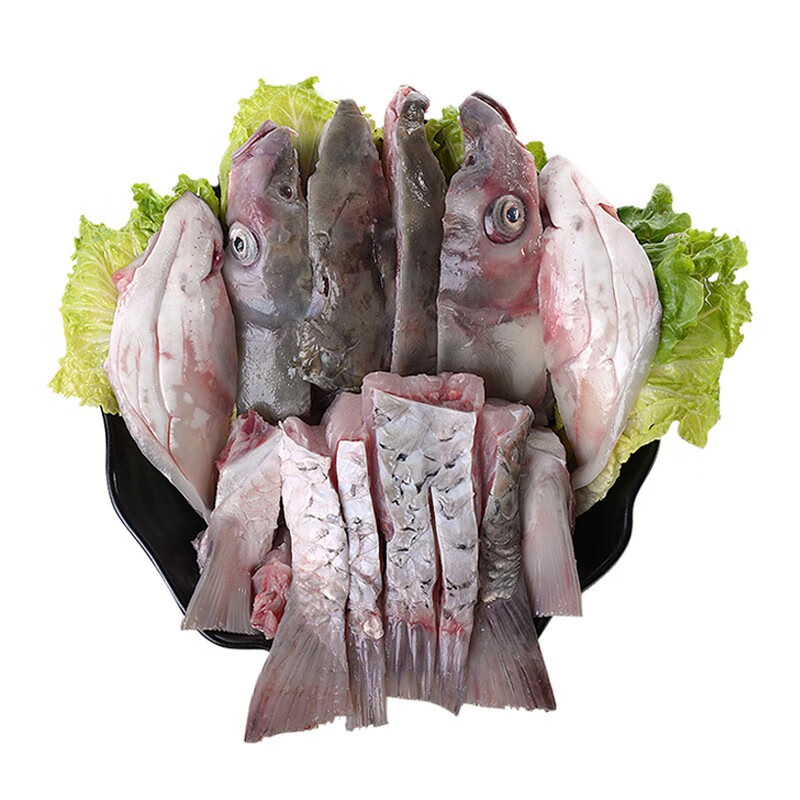 宅大厨 新鲜脆肉鲩鱼 中山脆鲩鱼 脆肉皖鱼 脆鱼骨 香脆鱼火锅食材 脆