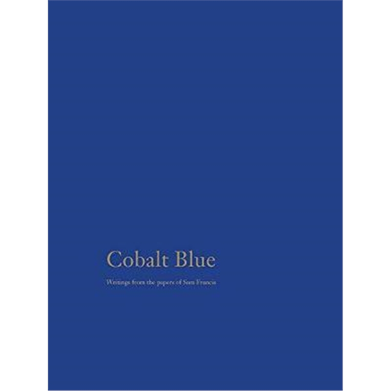 预订cobalt blue: writings from the papers of sam f