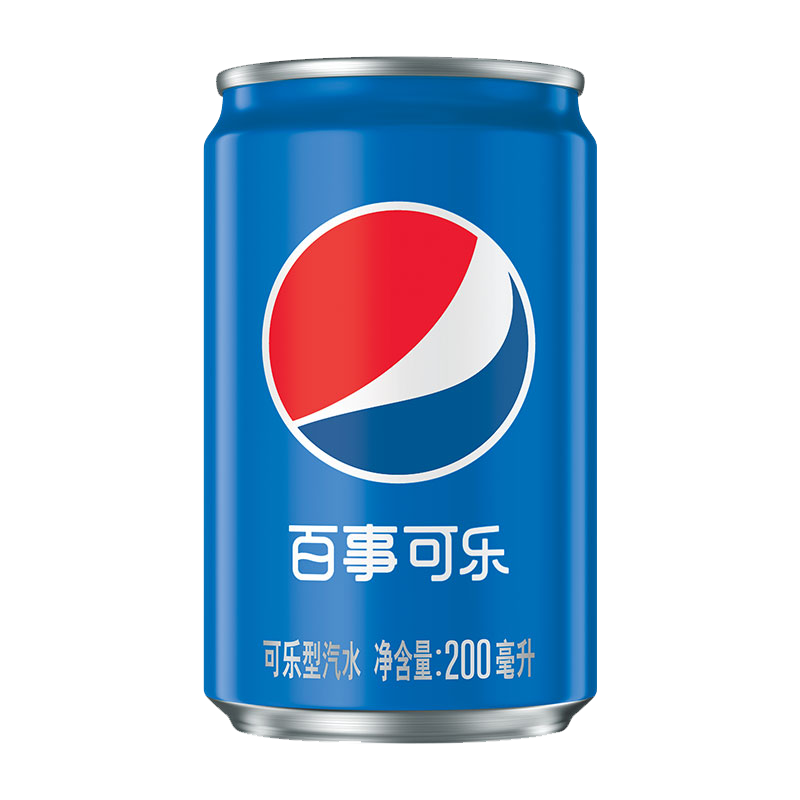 百事可乐迷你罐装整箱购买-口感甜润,销量稳定