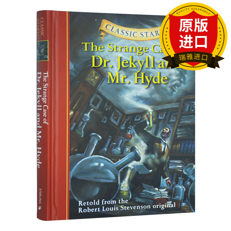 英文原版 开始读经典 化身博士和海德先生奇案 Classic Starts The Strange Case of Dr Jekyll and Mr Hyde 儿童文学经典名著书籍 精装