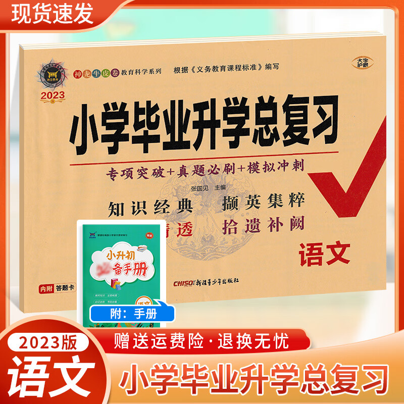 2023版毕业升学总复习专项突破真题刷模拟冲刺小升初