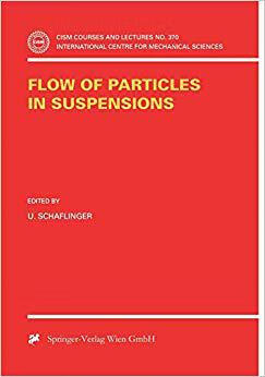 预订 flow of particles in suspensions