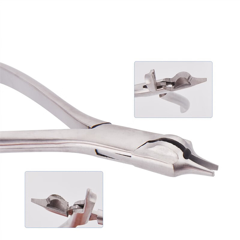 牙科三德钳 三叉钳 技工钳127#正畸弯制卡环弹簧曲用钢丝弯制钳 a款