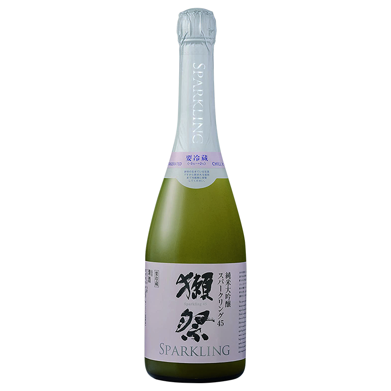 獺祭45起氣起泡酒360ml 純米大吟釀180試飲禮盒獺祭燒酒山田錦賴(lài)祭瀨祭清酒米酒720ml 獺祭氣泡酒720ml*1瓶