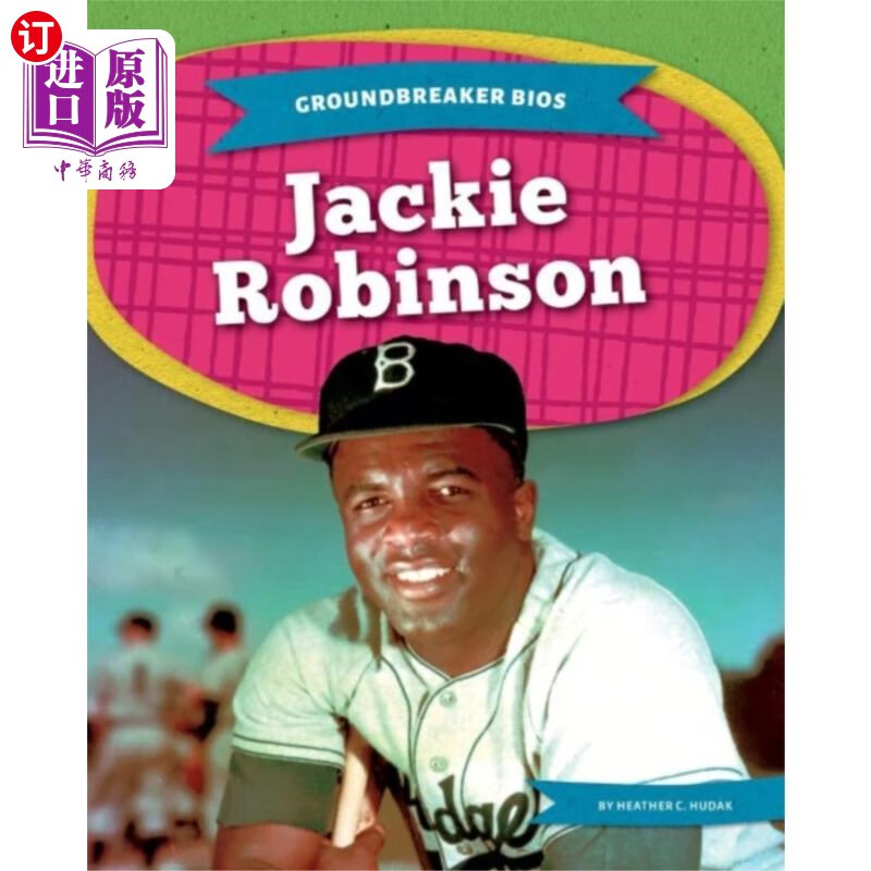 海外直订groundbreaker bios: jackie robinson 简介:杰基·罗宾逊
